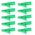 thumbnail image 1 of 10PCS Battery Safety Clamp 4mm Banana Jack Rear Brass Nickel Plated Full Protection for Ships RVs TrucksGreen, 1 of 6
