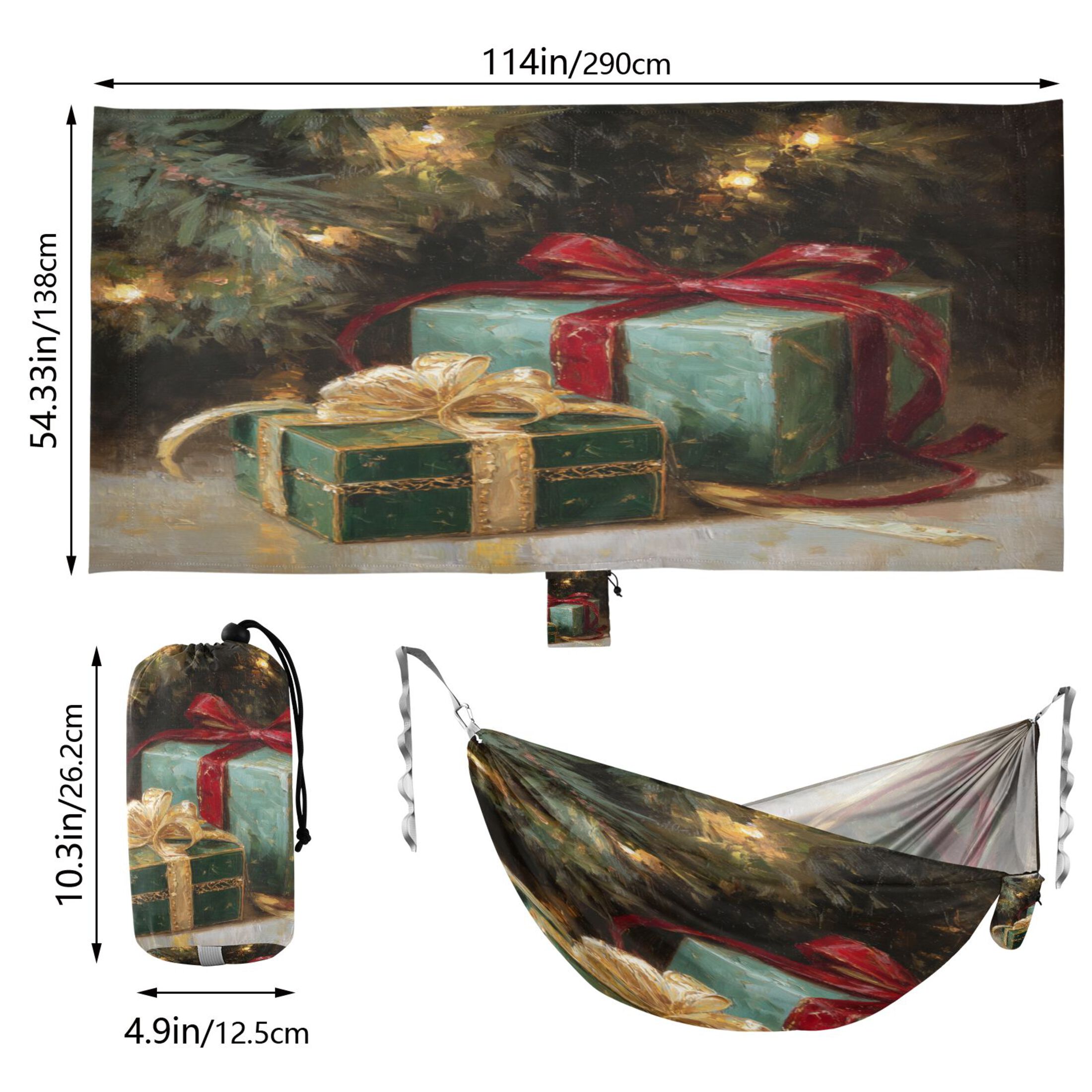 Hammock Camping Hammock Nylon Portable Hammock Travel Camping Hammock Lovely Christmas Gifts