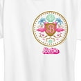 thumbnail image 3 of Barbie the Movie - Barbie Crest Full Color - Women's Short Sleeve Graphic T-Shirt, 3 of 5
