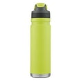 thumbnail image 2 of Coleman FreeFlow AUTOSEAL Stainless Steel Water Bottle, 24 oz (709 ml), Spider Mum Green, 2 of 3