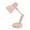 Pink, variant on VMWMSSR Mini Adjustable Swing Arm Led Table Light, Battery Powered Compact Desktop Reading Lamp, Multi Angle Rotatable Small Desk Light For Bedroom Night Table Decor(Pink-6.3")