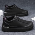 thumbnail image 4 of Men'S Shoes with a Side Zipper in Plus Sizes, Featuring a Comfortable And Stylish Design, Equipped with a Rubber Sole, 4 of 8
