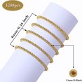 thumbnail image 3 of Bangcool Spacer Beads Round DIY 1200PCS Decorative Jewelry Making Beads Loose Ball Beads, 3 of 10