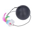 thumbnail image 1 of Interactive Cat Ball Toys, Electric 360 Degree Self Rotation Ball with Feather Stick Toy for Cats, 1 of 7