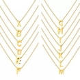 thumbnail image 6 of HOOUN 1pcs 316 Stainless Steel Cute Small Initial A-Z Letters Pendant Chain Necklace -LETTER R, 6 of 9