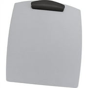 Storex Plastic Clipboard, Portable Writing Surface for Legal Size Paper, Silver, 12-Pack