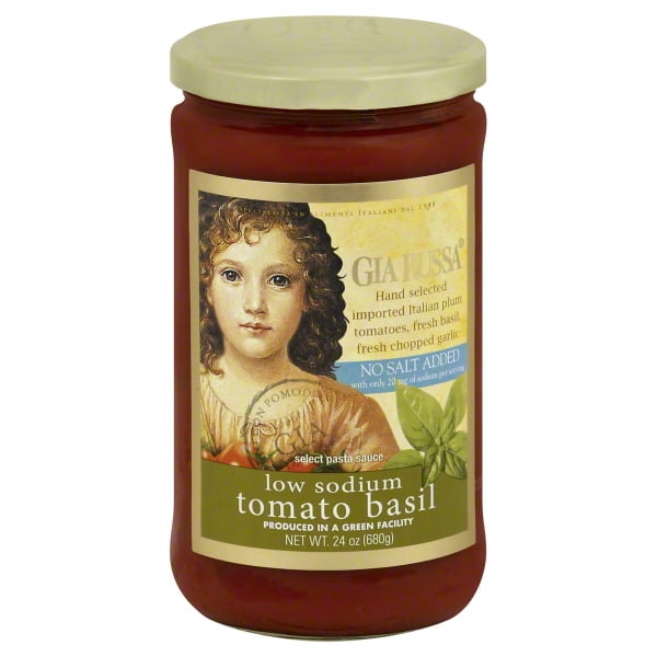 Gia Russa Low Sodium Tomato & Basil Select Pasta Sauce, 24 oz