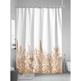 thumbnail image 5 of Shower Curtains Lavender Floral Bath Curtain Plants Flowers Waterproof Bathroom Shower Curtain Set with Hooks Decoration 72 x 84 Inches, 5 of 7