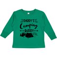 thumbnail image 3 of Inktastic Daddys Camping Buddy Boys or Girls Long Sleeve Toddler T-Shirt, 3 of 5