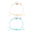 thumbnail image 4 of ADDHAT 2Pcs Pink Ceramics Cat Bracelet for Daily Wear and Casual Outfit, 4 of 8