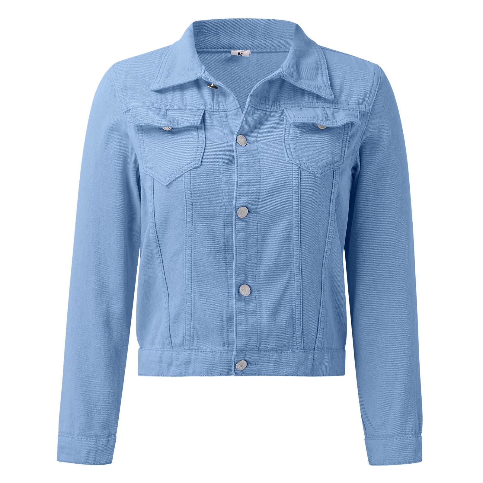 AMERI　OVER CHAMBRAY JACKET COAT Long Jackets Women Chambray Utility Jacket Women's Basic