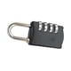 thumbnail image 4 of Cerradura codificada de aleación de Zinc, candado de combinación de seguridad para maletas, archivadores, negro, 4 of 10