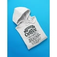 thumbnail image 3 of Drink Coffee Without Sugar Hoodie Women -Image by Shutterstock, Female 3X-Large, 3 of 4