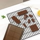 thumbnail image 4 of Molde de barra de chocolate de silicona | Moldes de caramelos multiusos antiadherentes flexibles para barras de proteínas Keto Snacks Holiday Baking | Resistente al calor de -40 °F a 446 °F | Apto, 4 of 8