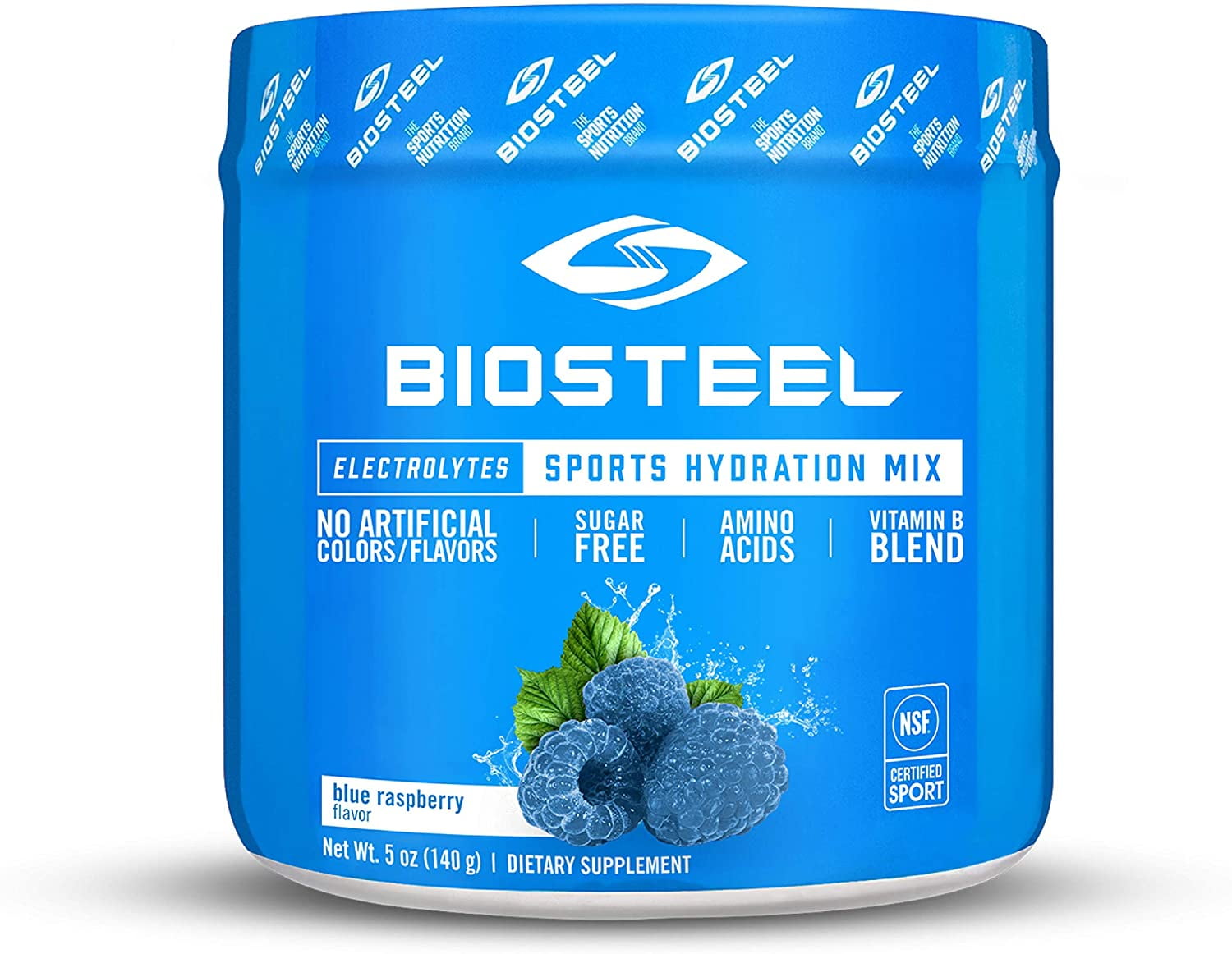 BioSteel Hydration Mix Sugar Free, Essential Electrolyte Sports Drink