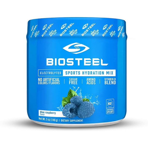 BioSteel Hydration Mix Sugar Free, Essential Electrolyte Sports Drink