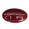 thumbnail image 4 of Engine Button Cover Start Stop Engine Button Cover Carbon Fiber Car Accessory Red Carbon Fiber Engine Start Stop Button Cover Trim Decor Fit For   GT 15-19, 4 of 8