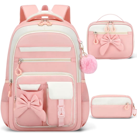 Inadays School Backpack Set Cute Bookbag Set for Elementary Preschool Middle