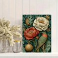 thumbnail image 2 of William Morris Botanical Canvas Wall Art, Sage Green Art Nouveau Exhibition Home Decor, 2 of 8