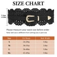 thumbnail image 6 of JASGOOD Wide Leather Belts for Women Obi Belt for Dresses Vintage Ladies Waist Belts, 6 of 6