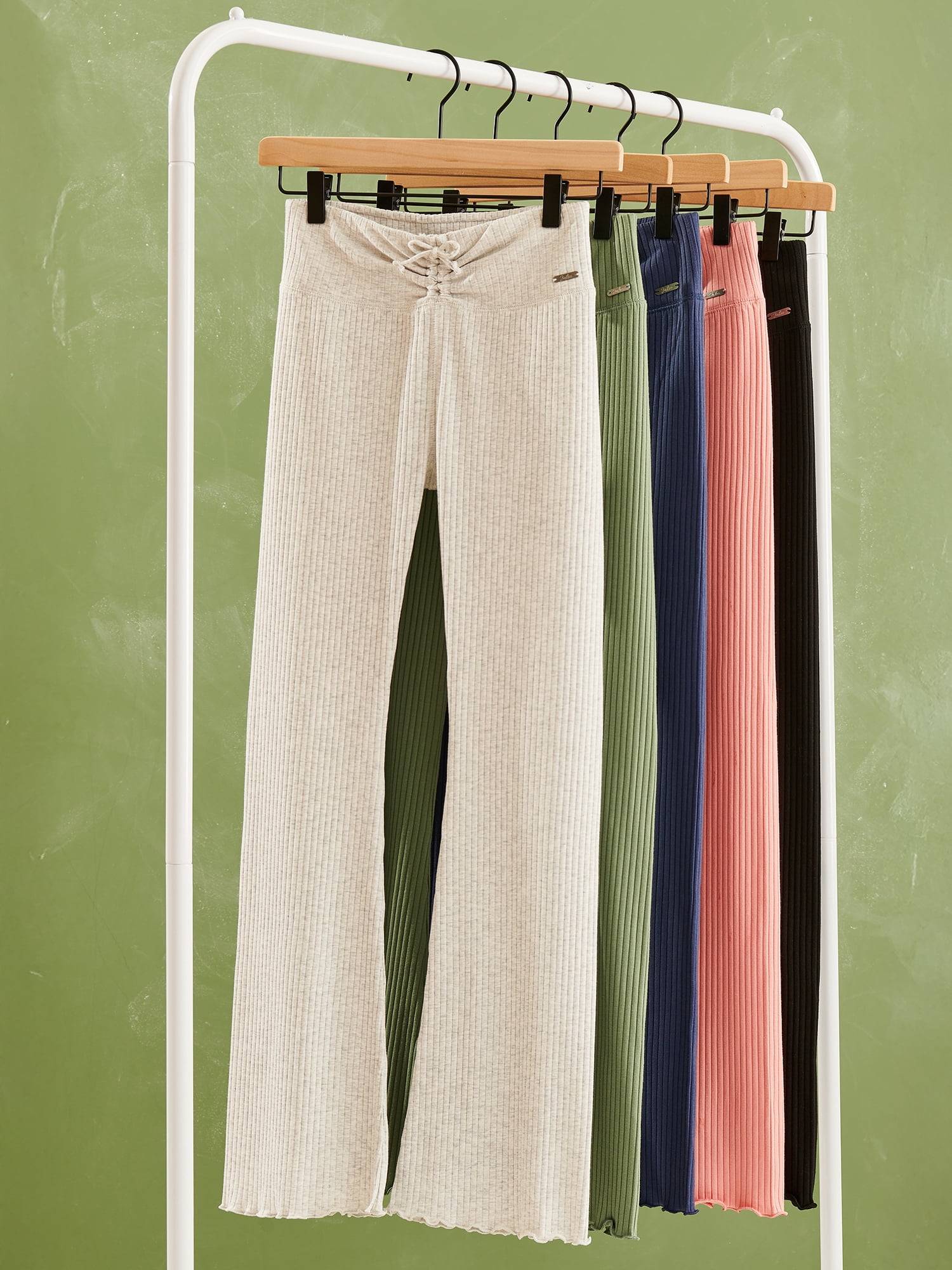 Justice Girls Cinch Waistband Flare Pants, Sizes XS - XLP