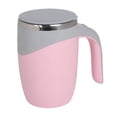 thumbnail image 3 of Vasos mezcladores automáticos, taza de café portátil para bebidas proteicas, mezclador eléctrico automático rosa con cable, 3 of 9