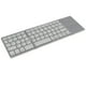 thumbnail image 1 of Teclado Bluetooth plegable Hugo inalámbrico Recargable Móvil Inteligente Duradero plata, 1 of 9