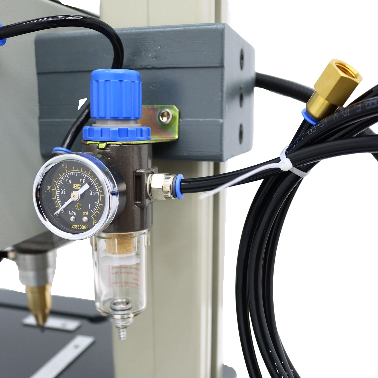 INTSUPERMAI Industrial Pneumatic Metal Marking Engraving Tagging Logo Machine for Stainless Steel Nameplate