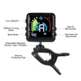 thumbnail image 2 of Amdohai Tuner de Guitare Rechargeable Clip LED Couleur, 2 of 5