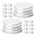 thumbnail image 6 of Raindrops Aluminum Milk Bottle Caps Silver 50Pcs 0.8x0.8x0.5In, 6 of 8