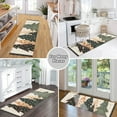 thumbnail image 6 of Yayeee Runner Rug for Bedroom 2'x6' Machine Washable Hallway Non Slip Mat, Beige Christmas Trees, 6 of 8