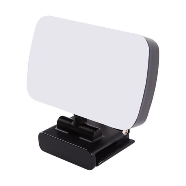 YOPTOP Lumière de Conférence Vidéo, Lumière de webcam avec 3 modes de Lumière et Gradation Continue, zoom pour Diffusion Vidéo, Diffusion en Direct, Réunions en Ligne