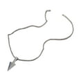 thumbnail image 1 of Collar con colgante para hombre, collar con , collar de a la moda, collar de suéter de cadena larga para fiesta , plata, 1 of 9