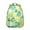Yellow-7, variant on Weed Leaf School Backpack Hemp Leaf Tie Dye Aesthetic Neon Marijuana Leaf Glow in the Dark Stylish Backpack for Students