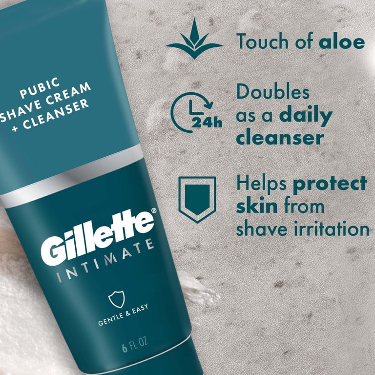 Gillette Male Intimate 2-in-1 Shave Cream and Cleanser photo 3