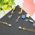 thumbnail image 5 of 6Pack Jewelry Clasps, Clasps Locking Closures with Lobster Clasps for Bracelet Necklace DIY(Silver), 5 of 6