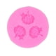 thumbnail image 4 of Molde De Silicona, Moldes De Silicona De Calabaza Portátiles Regalo De Navidad Rosa Para Galletas Para Decoraciones De Fiesta Para Pasteles, 4 of 7