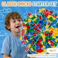 Strictly Briks Classic Bricks Starter Kit, Blue, Green, Red, and Yellow