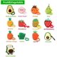 thumbnail image 3 of Funda de silicona para Airpods Funda linda y divertida compatible con Apple Airpods 1 y 2 [serie de frutas y verduras] [el mejor regalo para niñas y niños o parejas] (3d Strawberr, 3 of 4