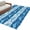 Blue, variant on Summer Dolphin Area Rug 5x8 Washable Rug Non Slip Ocean Waves Coastal Blue Stripes Large Area Rug Soft Stainresistant Indoor Floor Carpet for Living Room Bedroom Home Office Dining Room Nursery