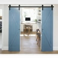 thumbnail image 2 of Aquaterior 6" Sliding Barn Door Black Lock Gate Latch Heavy Duty Metal Hook and Eye Cabin Hardware, 2 of 10