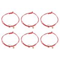 thumbnail image 1 of 6 Pcs Bracelet Couples Lucky Cat Bracelets Maneki Neko Red String Chinese 2023 Bracelet Luck Bangle Braided Rope Bracelet, 1 of 4