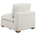 thumbnail image 4 of Lakeview Upholstered Armless Chair Ivory, 4 of 7