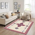 thumbnail image 5 of 3'x5' carpet living room bedroom carpet rug area rug neutral natural area rug thick area rug, 5 of 10