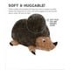 thumbnail image 2 of Peluche sonajero para perro, erizo marrón Outward 1, 2 of 5