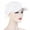 White, variant on Visland Versatility Newsboy Hat-Caps for Women with Chemo Cancer Hair Loss
