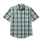 Wolverine Mortar Short Sleeve Shirt Men Onyx Plaid