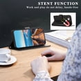 thumbnail image 4 of Google Pixel 3 Case ,Vintage PU Leather Flip Cover Card Slots Magnetic Kickstand Hand Strap Case for Google Pixel 3, 4 of 5