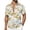 Beige, variant on Antqov Hawaiian Shirt for Men, Short Sleeve Button Down Shirts Fashion Printed Lapel Loose Fitting Tops, Summer Vacation Casual Comfy Lightweight Beach Shirts, S-5XL