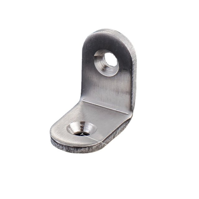 10 Uds. Soporte de esquina de acero inoxidable sujetador Protector 20mm soporte de esquina soporte muebles Hardware